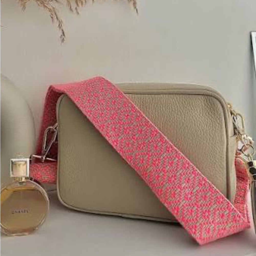 Elie Beaumont (London) Pink Patterned Purse Strap